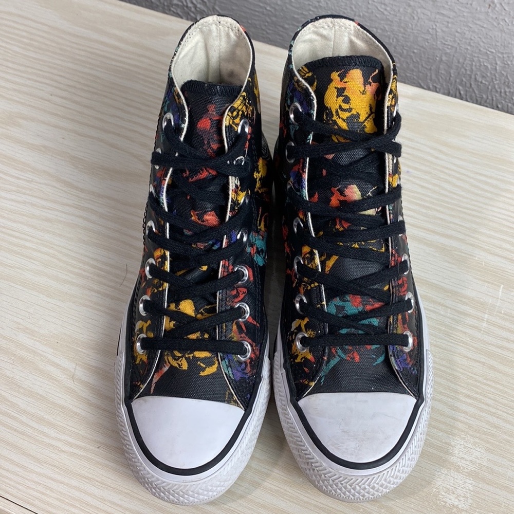 Converse Andy Warhol High Top Sneakers size 3.5 5.5 - Picture 3 of 9